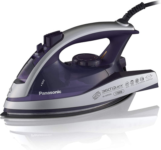 Panasonic Home Appliances NIW950A 360 Degree Quick Steam Dry Iron - Gray